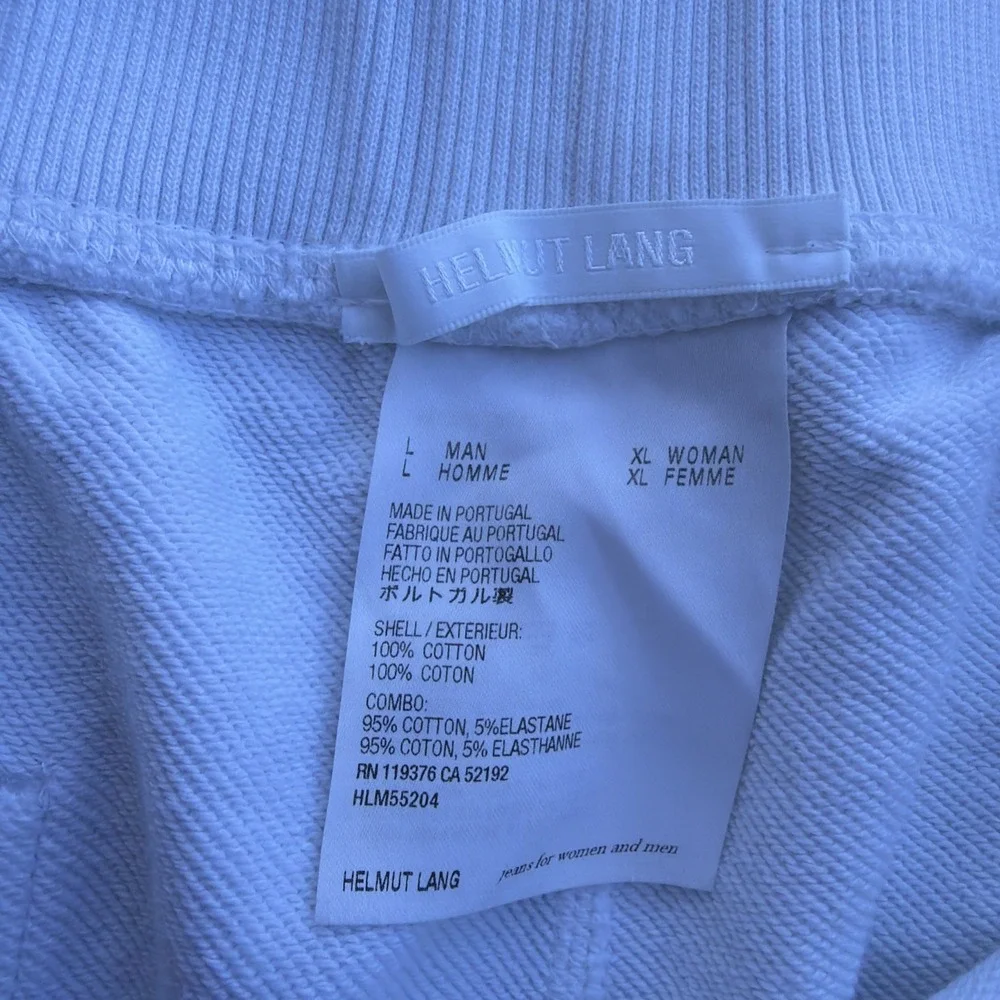 Helmut Lang Men's White 